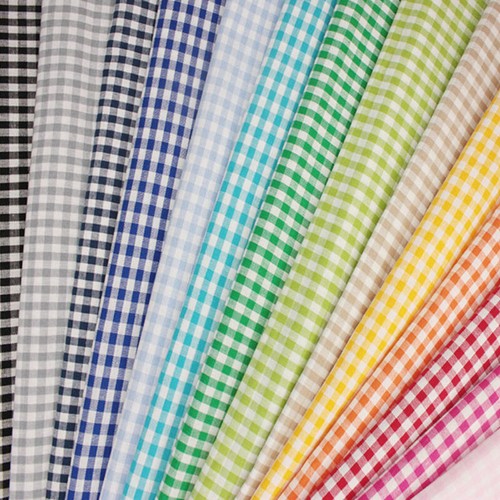 100 cotton gingham fabric - cotton,