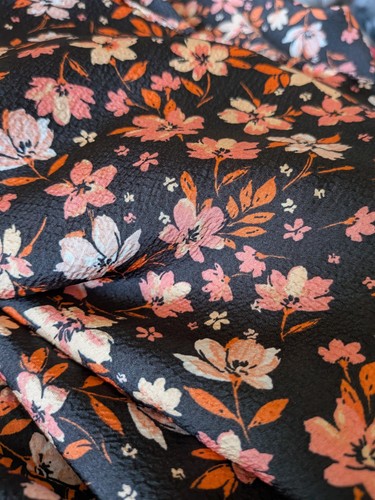 Dressmaking fabric soft crepe - fabric,