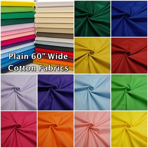 Plain cotton fabric craft - plain,