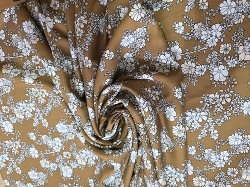100 viscose fabric - viscose, floral