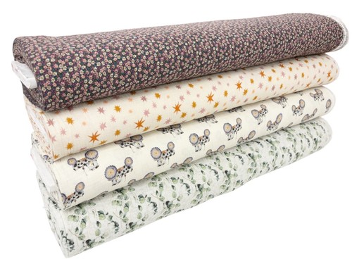 Double gauze fabric - double,