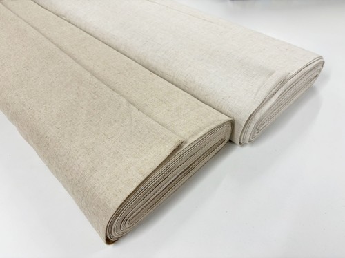 Lea linen cotton blend fabric - lea,