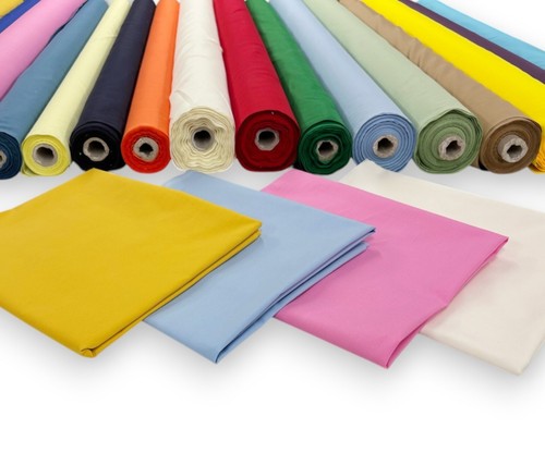 Plain poly cotton fabric - poly,