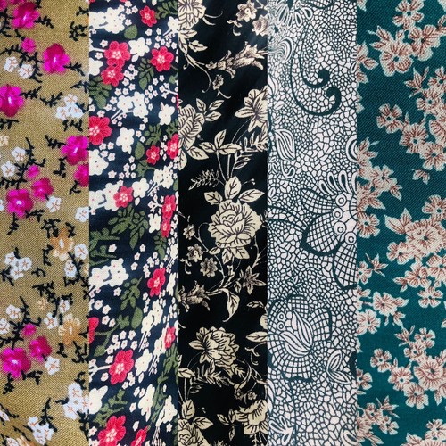 Floral prints 100 viscose - 100%,