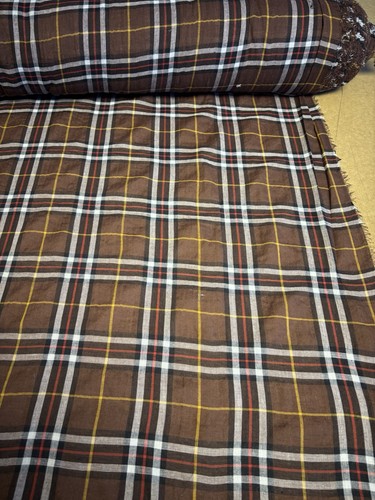 Metres brown check - metres,