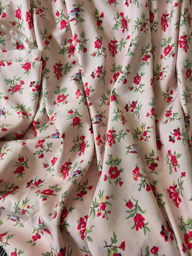 Yards rose pink printed - rose,