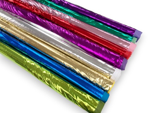 Stretch foil fabric mirror - fabric,