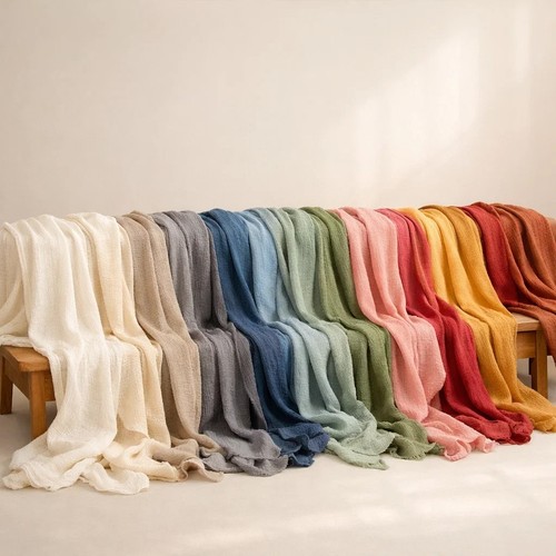 Double gauze fabric - gauze, 100%