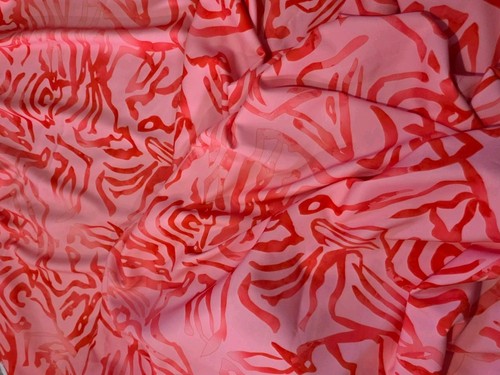 Metres printed crepe fabric - 3,