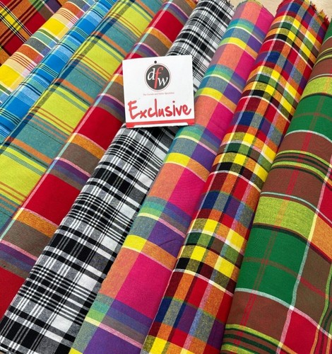Madras check coloured - madras, check,