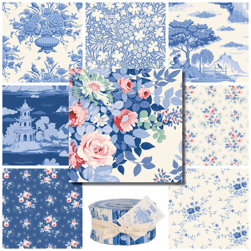 Something blue fabric - something,
