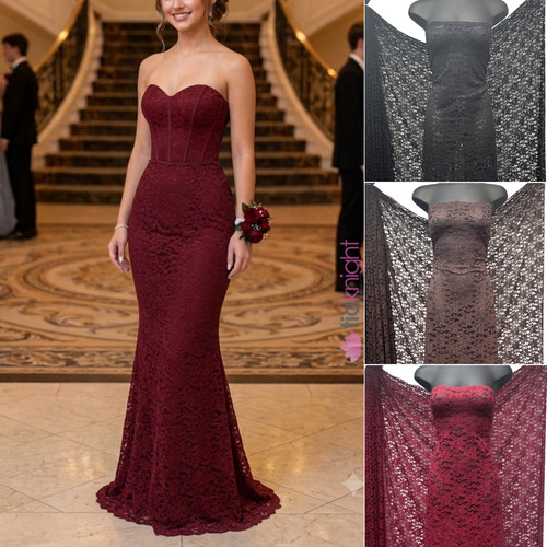 Lace rose scalloped - lace,
