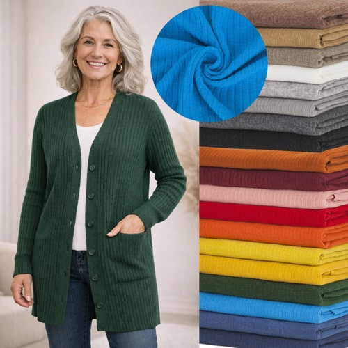 Knit jersey fabric - knit, rib