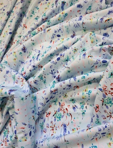 4yard printed soft touch - , crepe