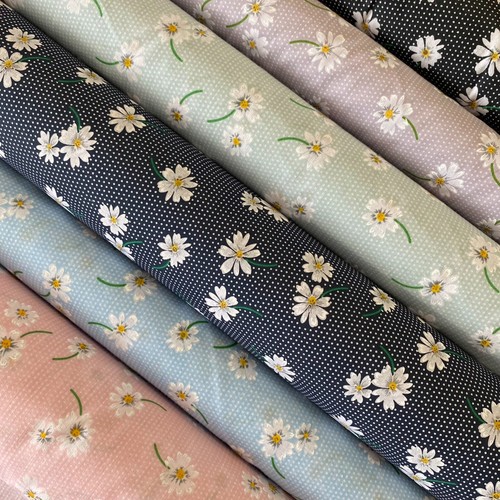 Polycotton fabric dotty - polycotton,