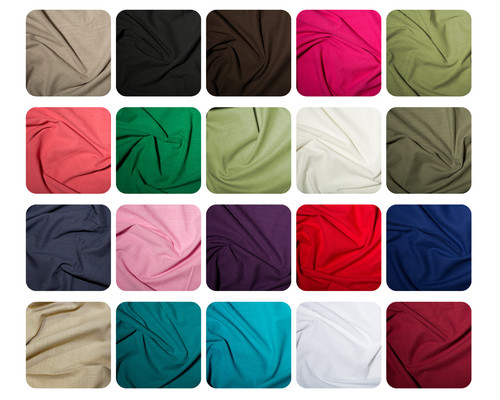 Linen look 100 cotton - linen,