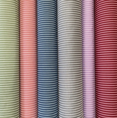 Narrow pin stripe - narrow/pin, polycotton