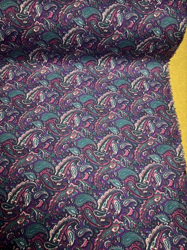 Metres purple paisley - metres,
