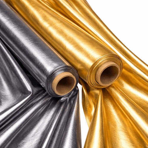 Emperor foil coated - foil, fabric