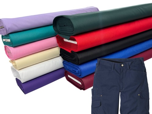 Polycotton drill fabric - polycotton,