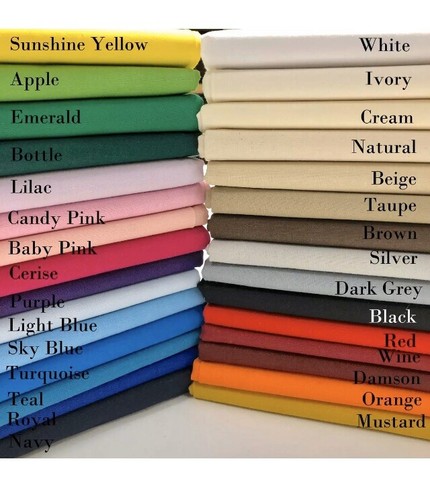 Plain 100 cotton fabric - plain,